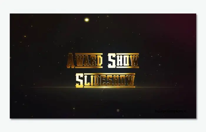Dazzling Awards Show 3D Slideshow